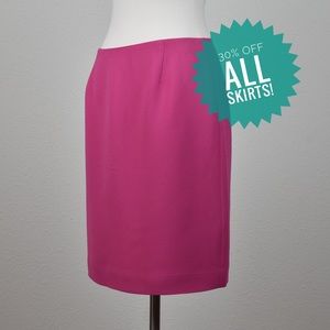 Casual Corner Pink Pencil Skirt Size 2